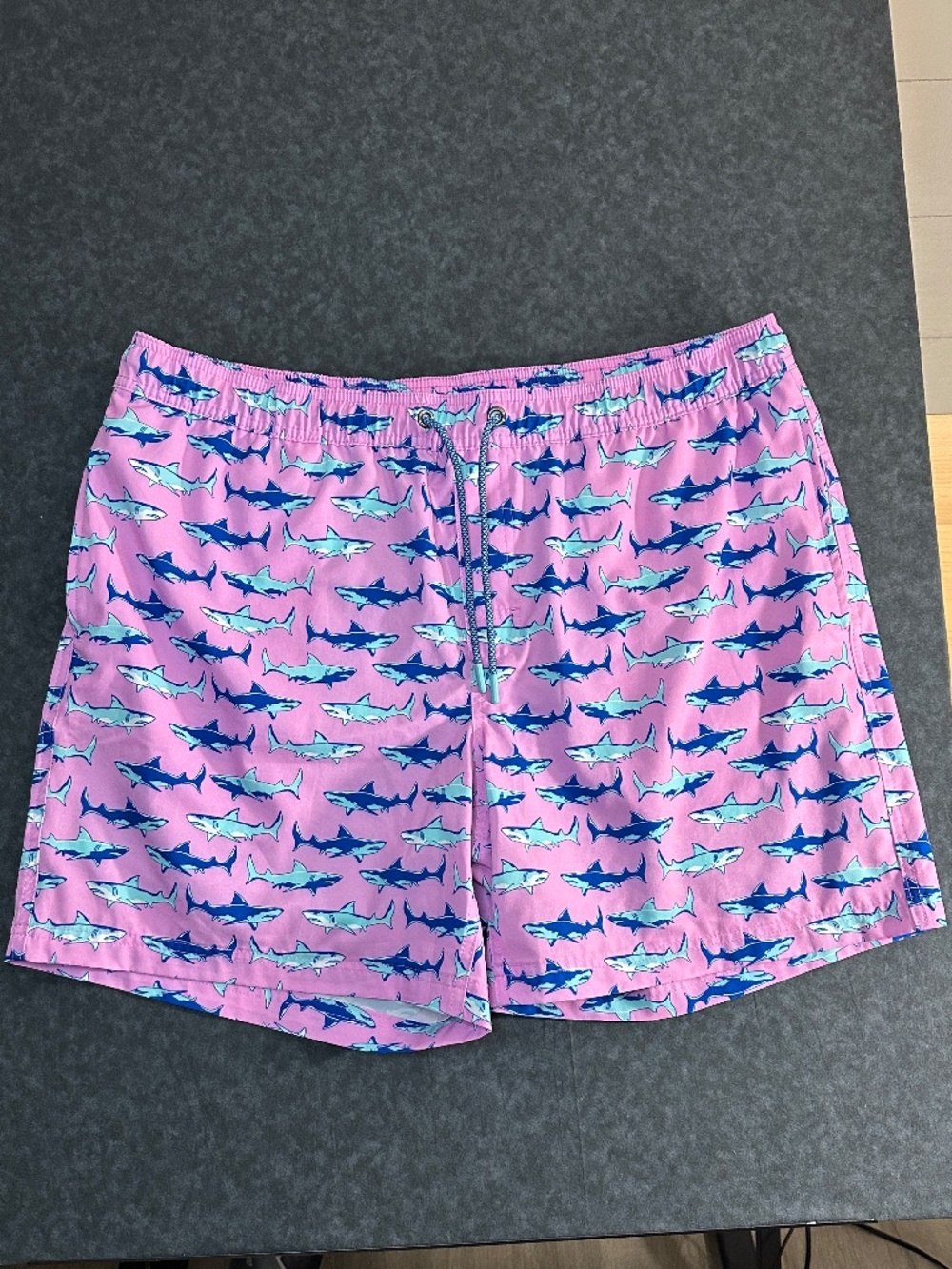 Member's Mark Shark Print Pink Men's Swim Shorts Size XL